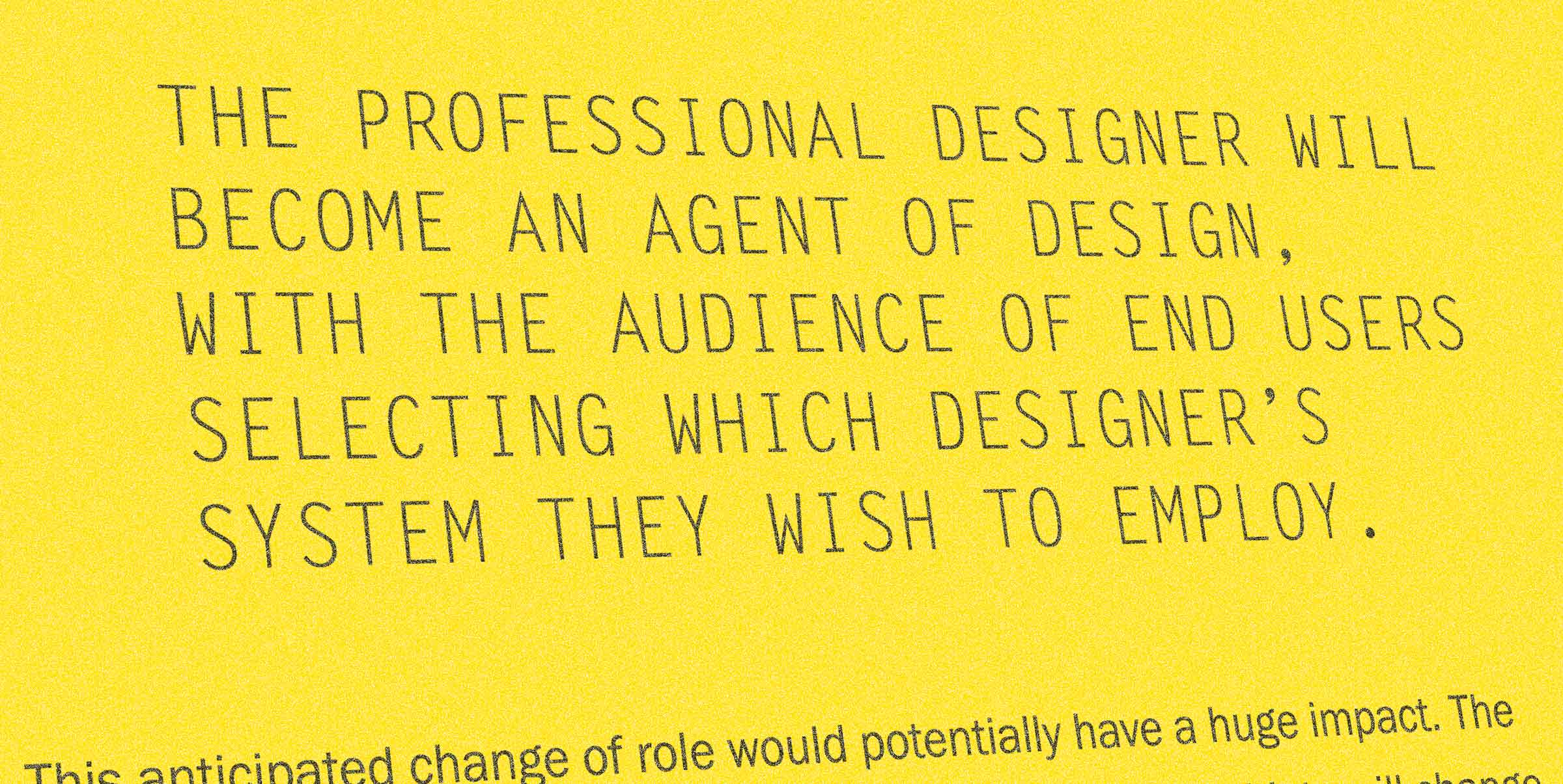 Excerpt from book, Open Design Now